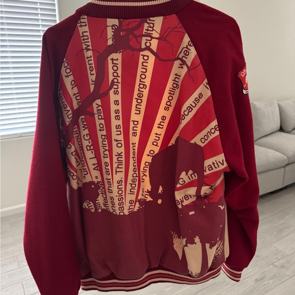 LRG clothing, varsity jacket, hard to find collectors item size large. - Picture 3 of 4